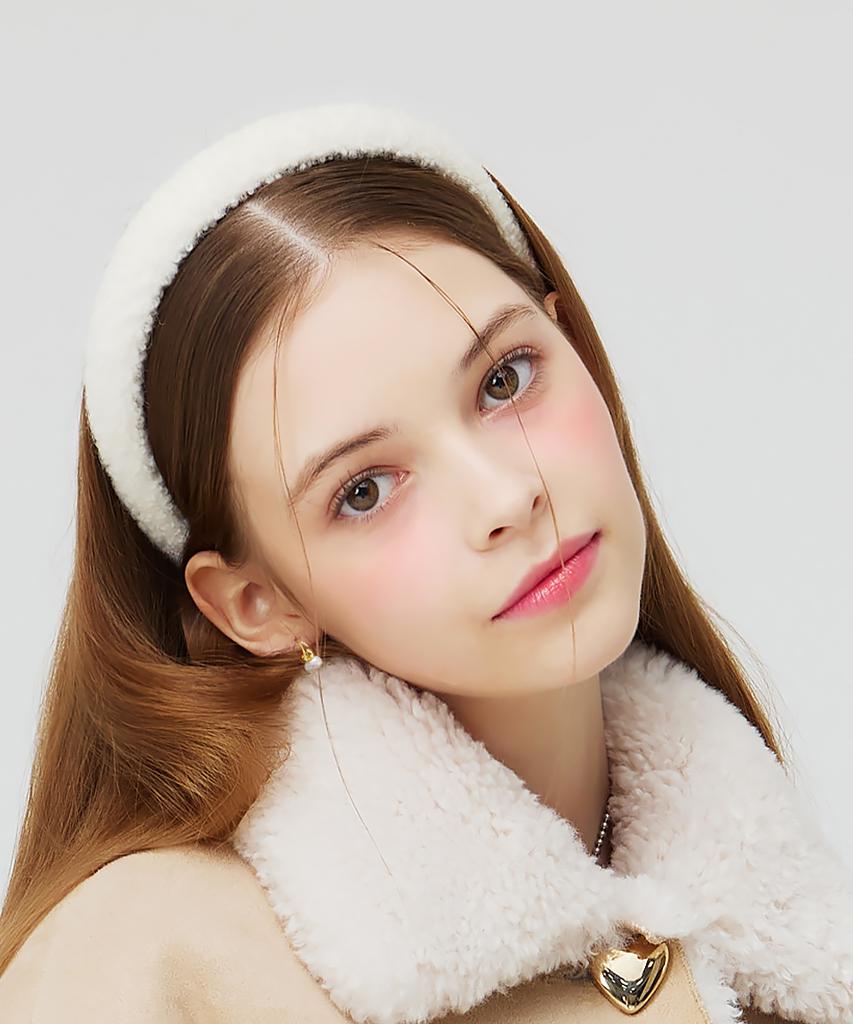 Vvv Boucle Volume Hairband _ White