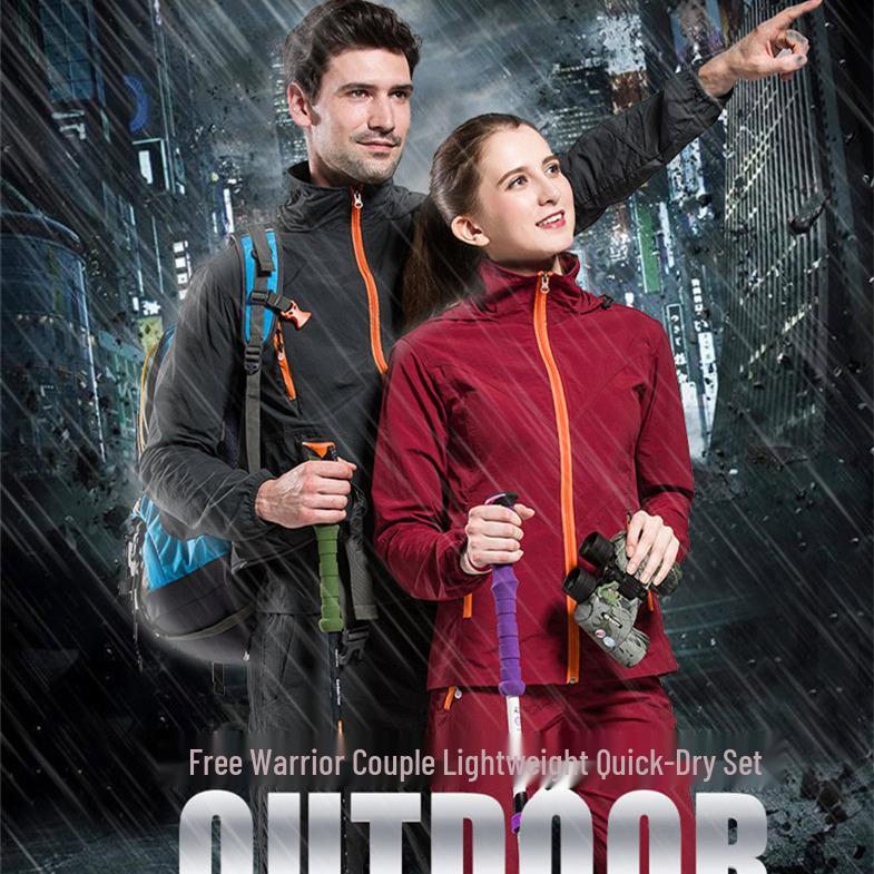 Unisex Breathable Quick-Dry Suit for Fishing & Hiking, Customizable Logo, Spring/Autumn Style