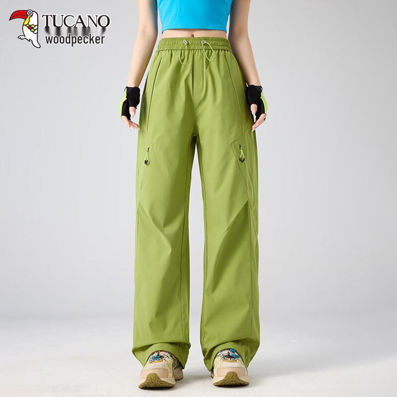 TUCANO Women s Lightweight Outdoor Cargo Pants 3XL яблочный зеленый