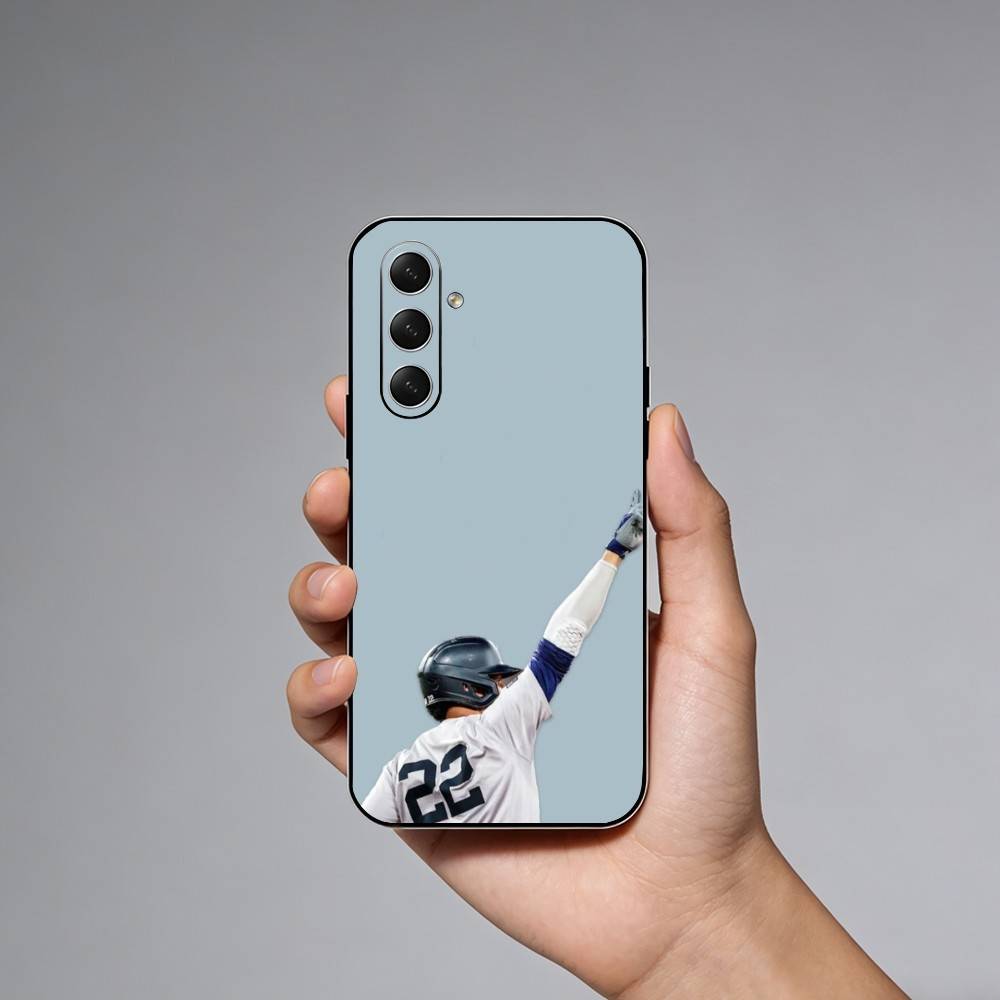 baseball player J-Juan Soto 22 Phone Case For Samsung Galaxy A73,A21s,A22,A31,A52,A53,A71,A41Soft Black Shell
