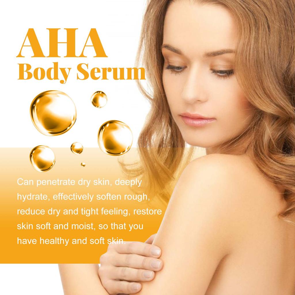 OUHOE Fruit Acid Facial & Body Serum Series Hydrates & Moisturizes Nourishes & Brightens Fades Dark Spots Suitable for Whole Body 100ml