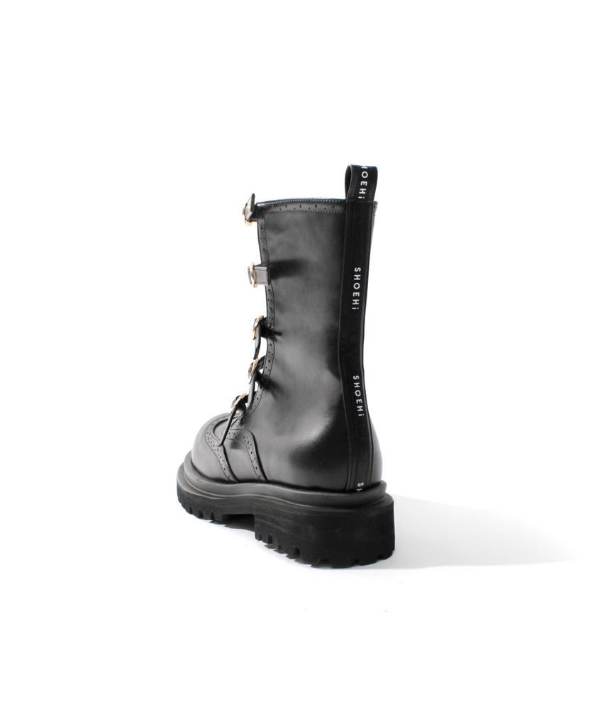 Shoehi Luella Belted Walker Boots_B2555