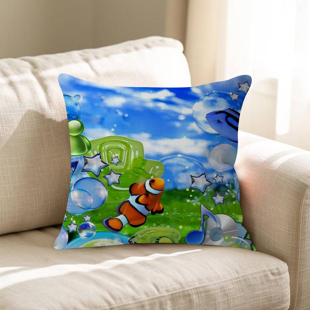 Frutiger Aero Art Pillow Anime Pillow Sofa Bed Head Pillow Cover Cushion Cover Fashion