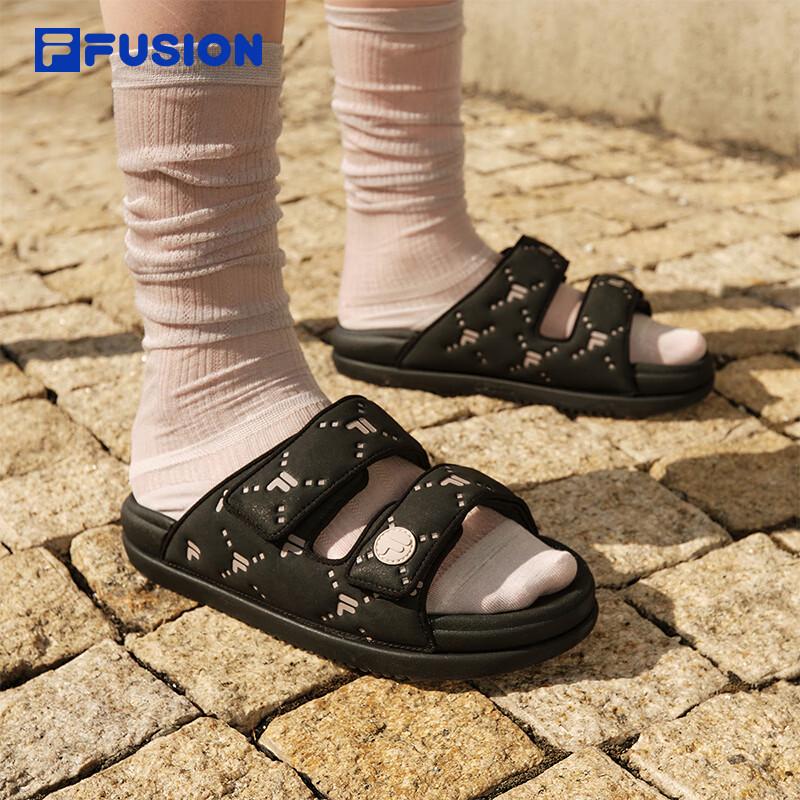 FILA LUCIA DX Летние шлепанцы с мягкой подошвой 37.5 женский черный