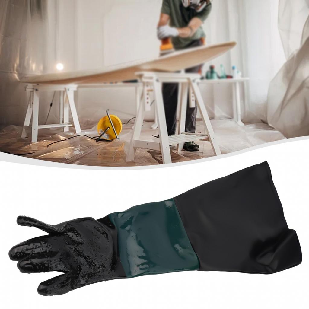 Abrasive Sandblast Cabinet Sandblasting Gloves Work Gloves Gloves