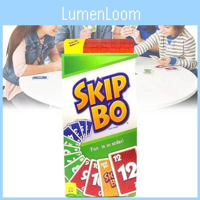 Exciting Skip Bo Card Game Ideal For Family Fun And Friendly Gatherings