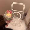 Creative Christmas Wreath Stand Phone Case for iPhone 17 and iPhone 17 Pro Max