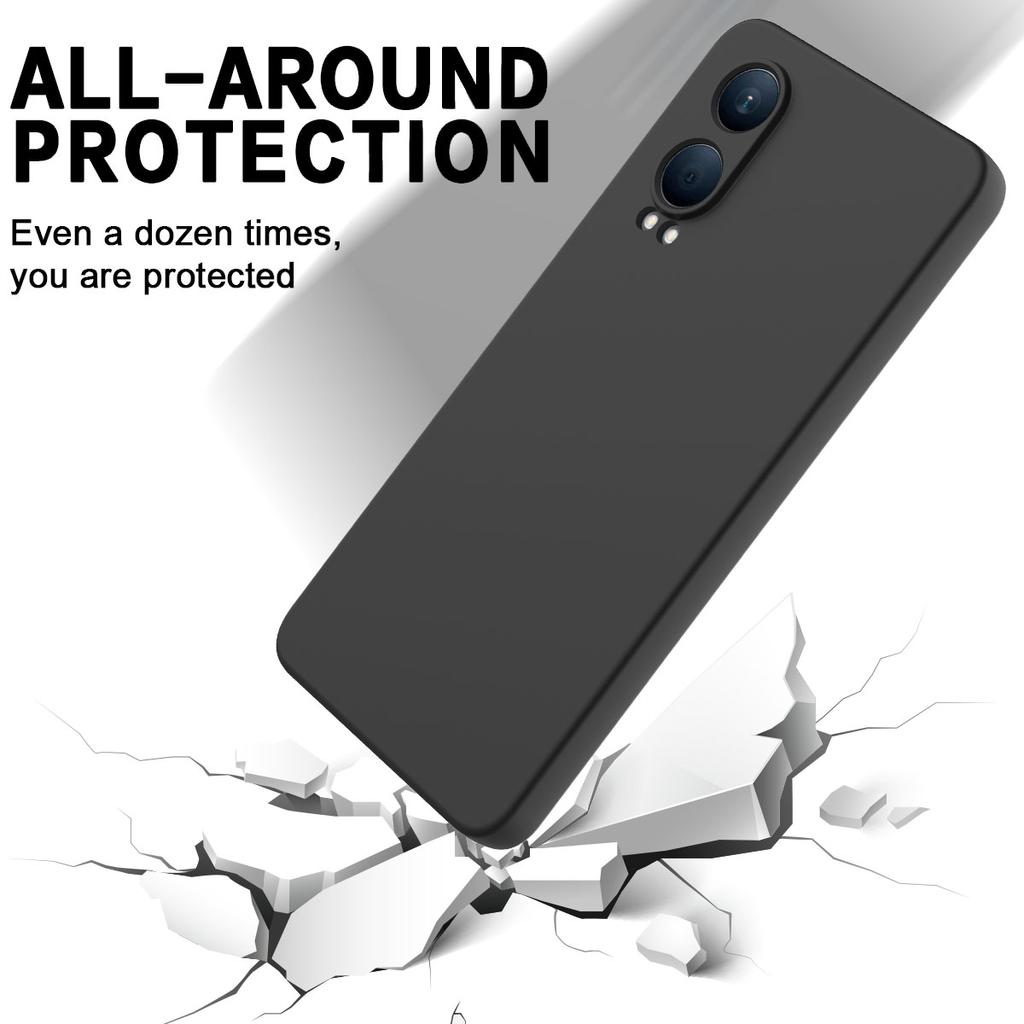 For Oppo K12x 5G (China)/OnePlus Nord CE4 Lite 5G Case Liquid Silicone Anti-Drop Phone Cover with Hand Strap