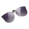 Sunglasses Polarized Clips Women'S Myopia Sunglasses Metal Clips Turnable Round Glasses 1023