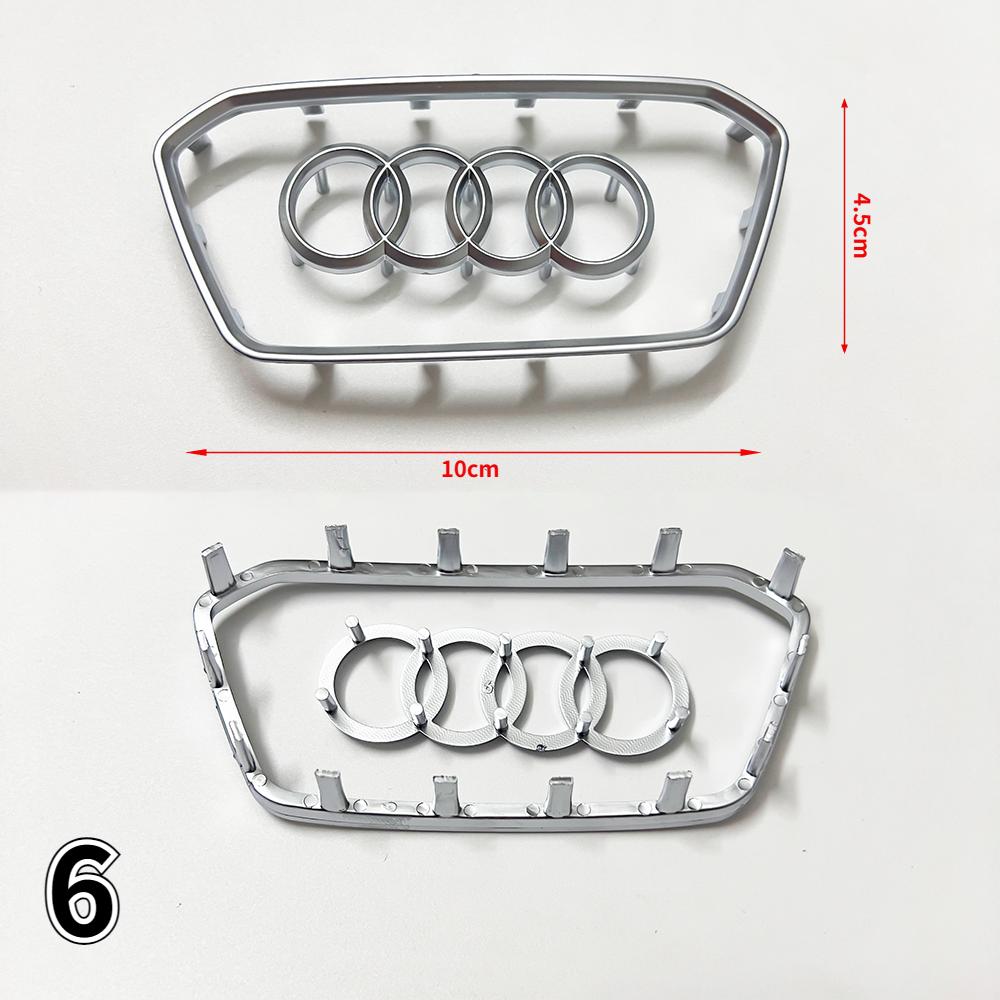 Car Steering Wheel Badge Replacement Decoration LOGO For qaz14 A3 A4 A5 A6 A7 A8 Q3 Q5 Q7