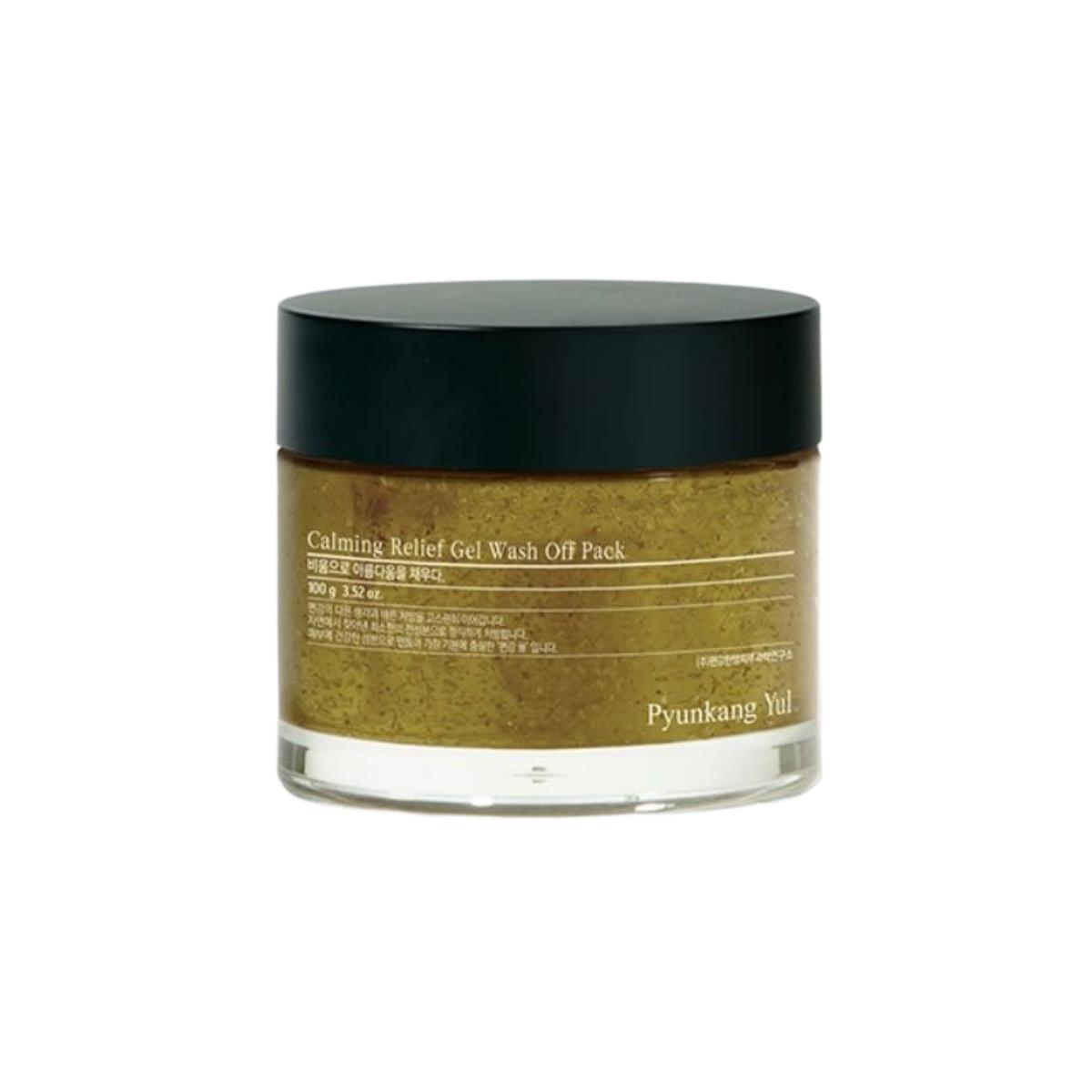 Pyunkang Yul Calming Relief Gel Wash-Off Pack Soothing & Hydrating Facial Mask 100g