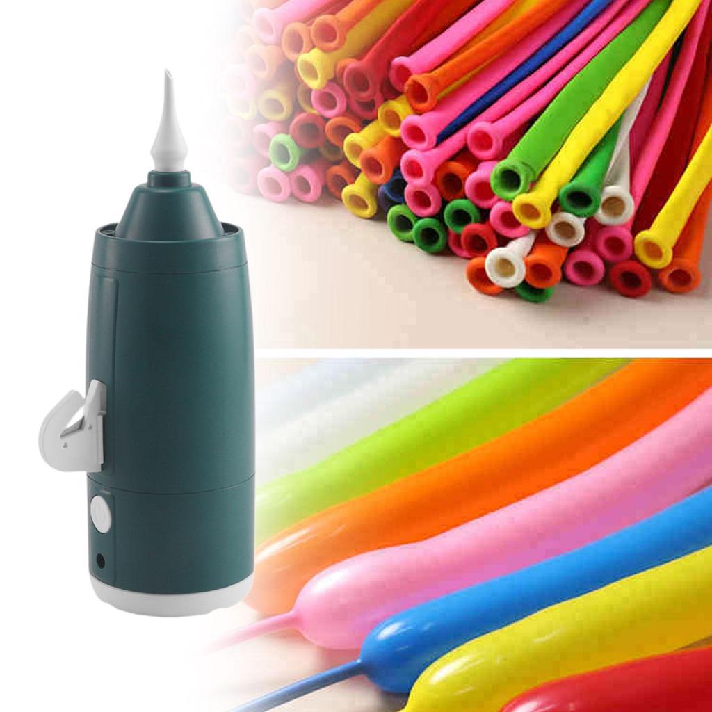 Electric Balloon Inflator for Long Balloons Professional Portable Balloon Pump for Birthday Halloween Anniversary Wedding Decor