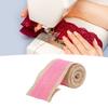 5 Rolls Burlap Lace Ribbon Decorative Jute Burlap Ribbon Roll for Crafts Festival Decor