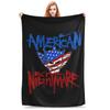 In The Ring Nightmares Wrestler Blankets Fleece Cody Rhodes Super Warm Throw Blankets for Car Sofa Couch Bed Rug