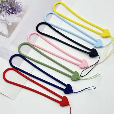 Phone Lanyard Mobile Phone Strap Silicone Phone Hanging Rope Wrist Hand Strap For Mobile Phone