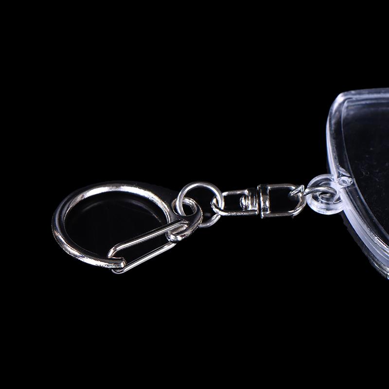 Guitarists Storage Guitar Pick Collection Box Clear Holder Keyring Bag Heart Shaped Picks Size Case Musical Accessories