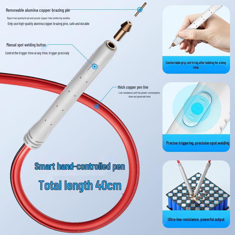 Aoweiz Handheld Spot Welder for 18650 Battery Nickel Sheet