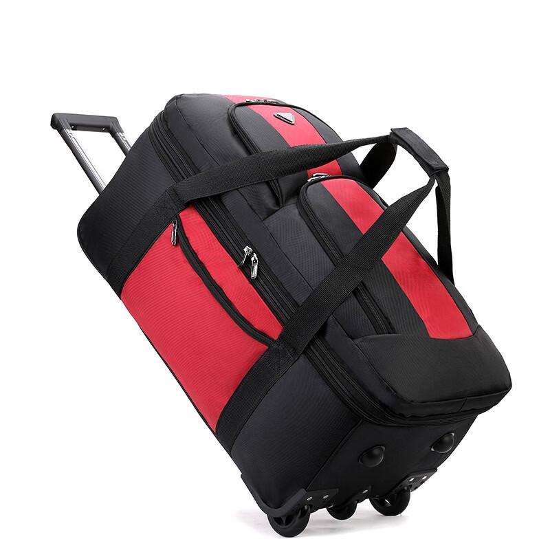 DCLOUD Foldable Rolling Travel Duffel Bag
