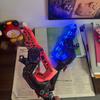 Children's Colorful Luminous Sword & Axe Transforming Toy