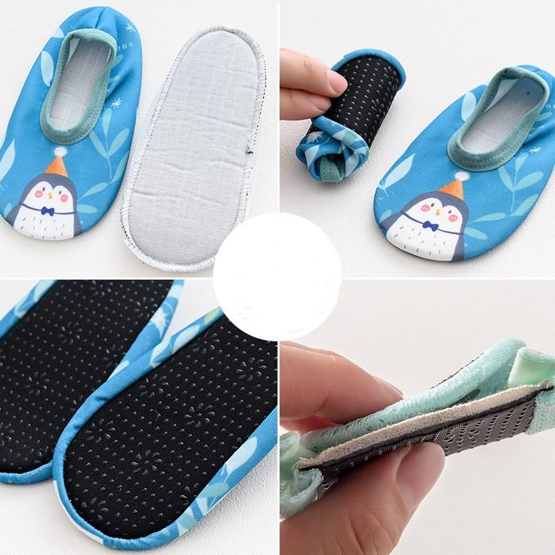 Cartoon Socks Baby Summer Floor Anti-skid Short Infant Boat Socks Baby Toddler Shoes Non-slip Socks Baby First Walker