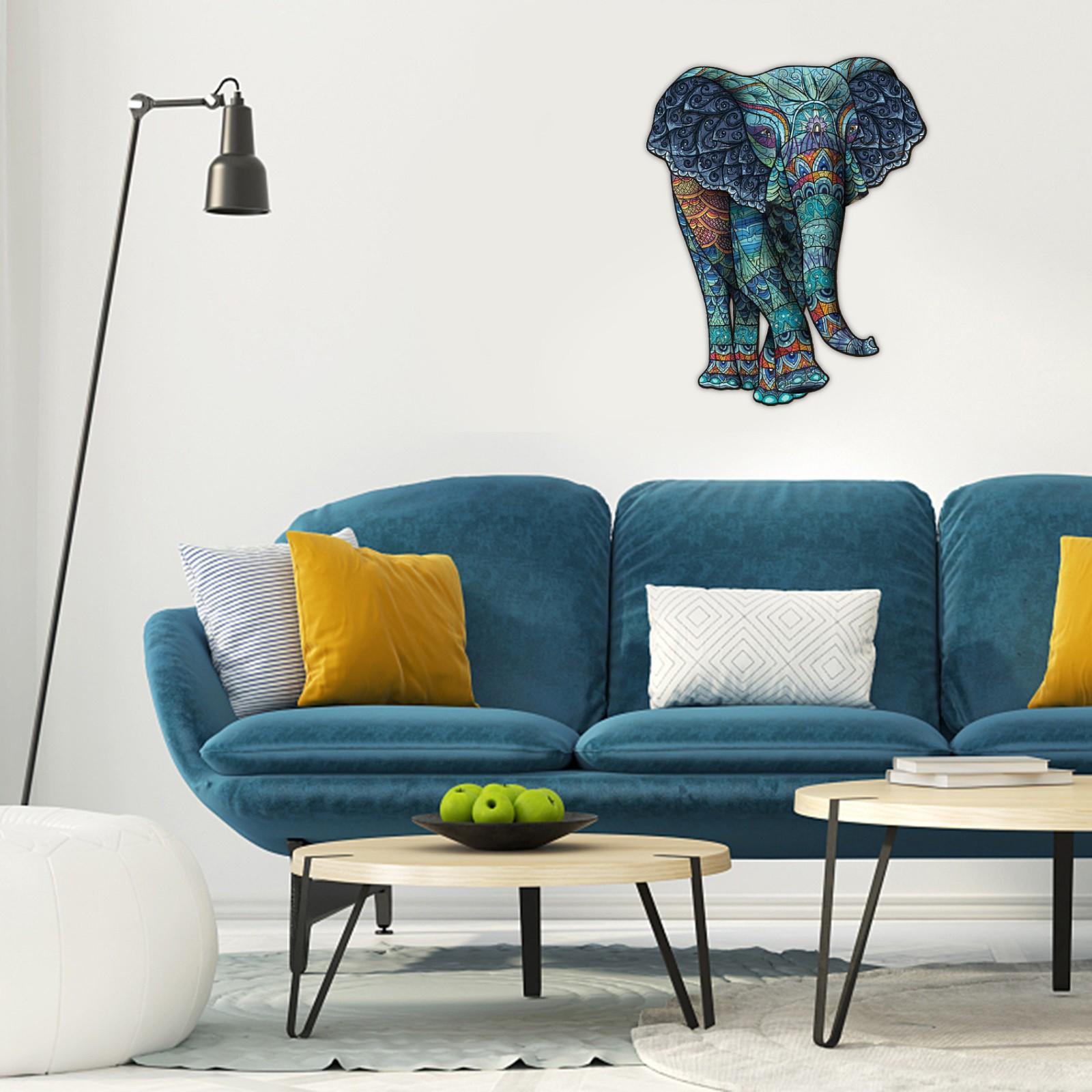 Деревянные пазлы с животными Медведь — фото 4