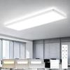 Rectangular Ceiling Light - NETTLIFE - 22W - Integrated LED - Dimmer + Remote Control - Metal White