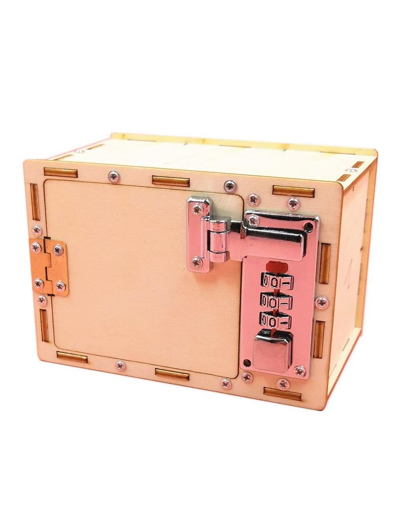 Self-Assembly High-Standard Wooden Top-Grade Handmade High-Standard Toy Premium-Quality Mechanical First-Class Password High-Standard Box Top-Grade