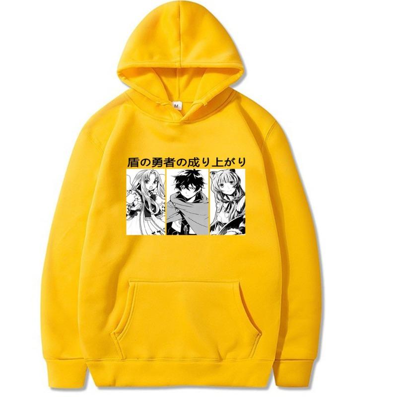 The Rising of The Shield Hero Hoodies Men Fashion Long Sleeve Sweatshirts Women Harajuku Streetwear Pullovers Sudaderas