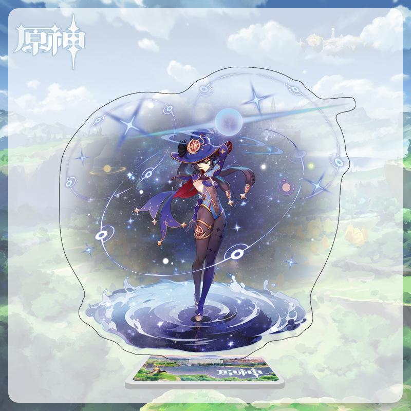 

Акриловая большая стойка высотой 16 см с персонажами из Мондштадта, Ли Юэ и Инадзума из Genshin Impact 16cm