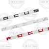 LLC3 For Ford Focus Car Emblem 3D Metal Hybrid ST Line MK2 MK3 MK4 Logo Body Decals Sticker Rear Tail Trunk Boot Letter Badge Styling