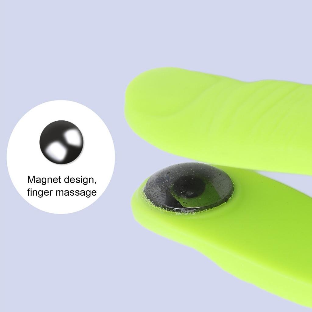 Acupressure Clip Portable Thumb Shape Acupressure Hand Pressure Point Clip with Magnet 4pcs Migraine Relief Clip