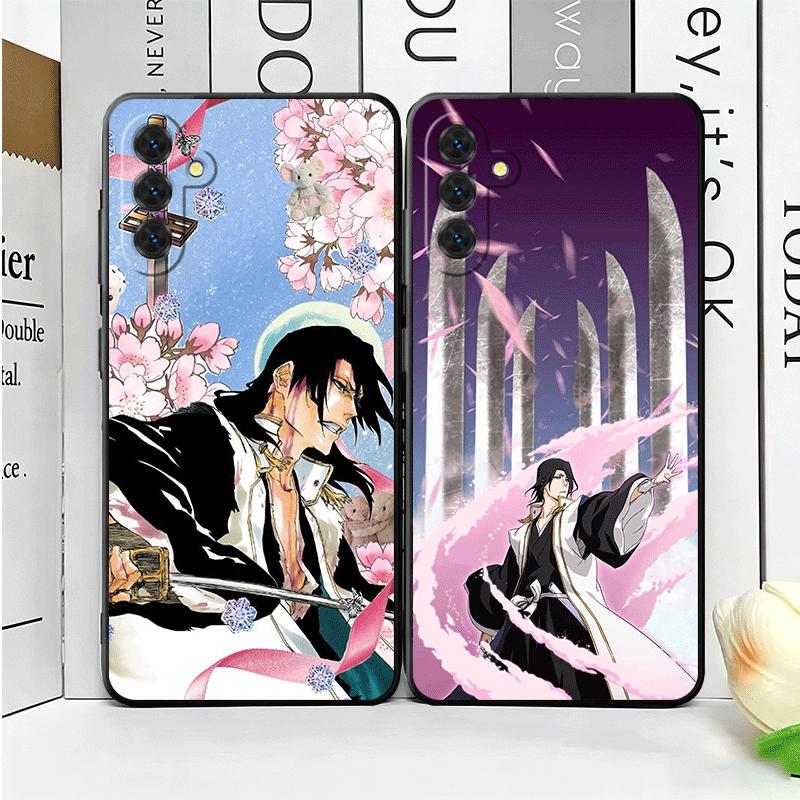 Bleach Kuchiki Byakuya Soft Phone Case for Samsung A17 A37 A57 A16 A26 A36 A56 A15 A25 A35 A55 A14 A24 A34 A54 A13 A23 A33 A53 A