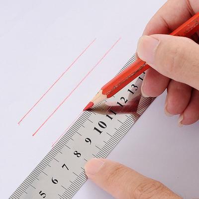 15-20 Cm Double Side Scale Stainless Steel Straight Ruler