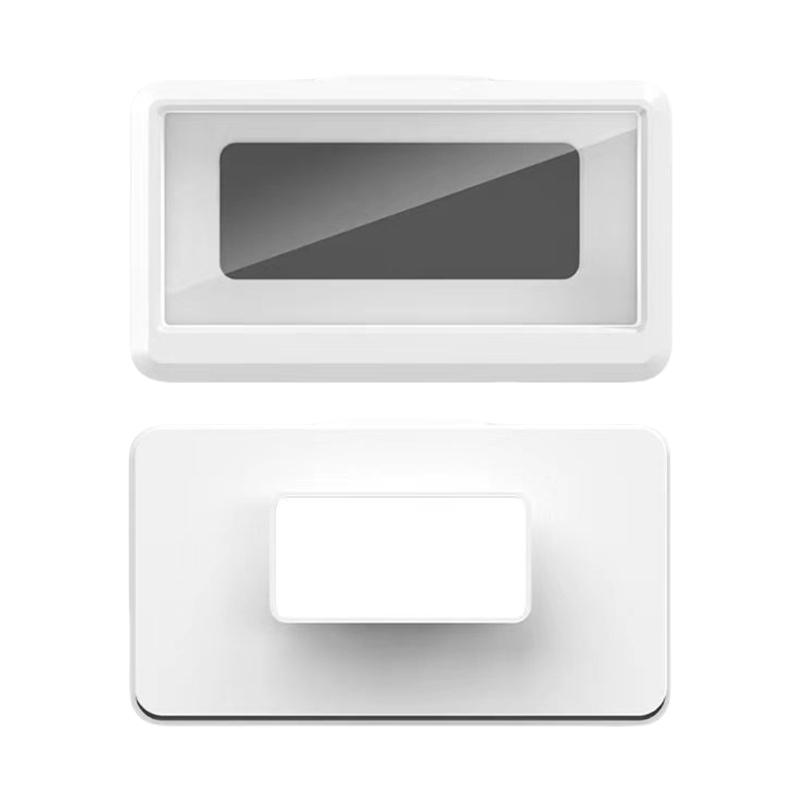 

Portable Bathroom Waterproof Phone Mounted with Strong Suction Cup and Rotation for Easy Installion Entertainment білий