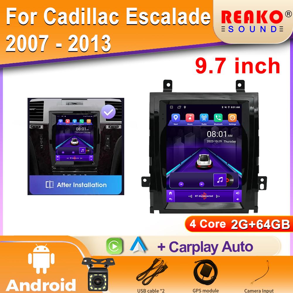 Für Cadillac Escalade 2007 2008 2009 2010 - 2013 Android Autoradio Radio Multimedia Video Player WIFI GPS Carplay Head Unit