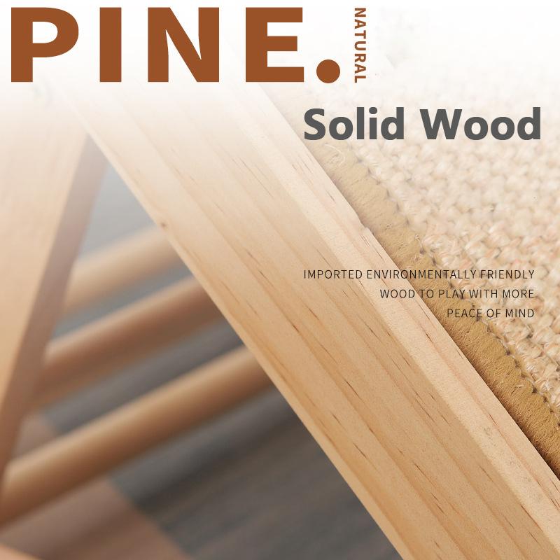 Dřevěný sisalový škrabadlo pro kočky Odolná škrabací deska pro kočky Odnímatelný škrabák pro kočky Škrabadlo Škrabadlo pro kočky Kočičí doplňky