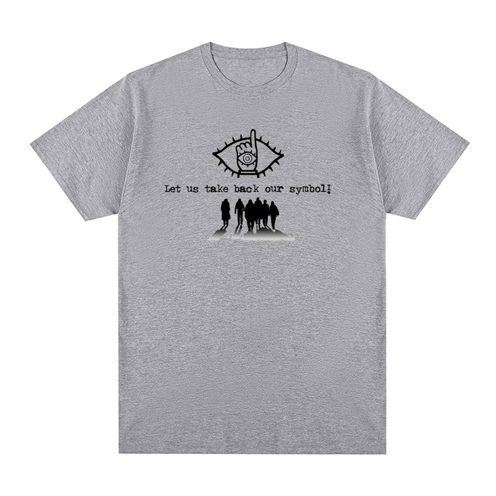 20th century boys Let Us Take Back Our Symbol naoki urasawa Vintage T-shirt Cotton Men T shirt New Tee Tshirt Womens Tops