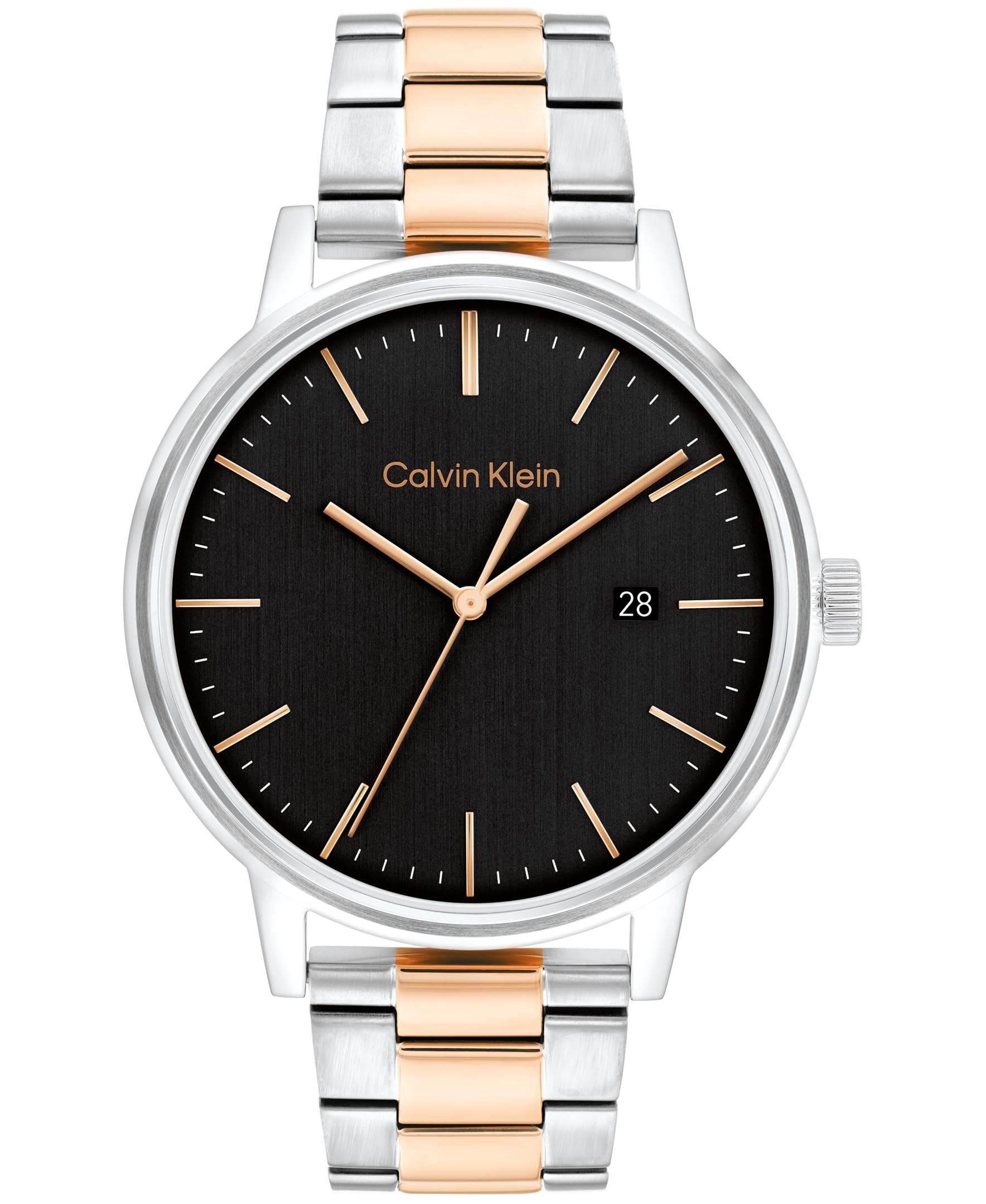 

Calvin Klein Watch LINKED 25200479 Silver [Official Import] Men s