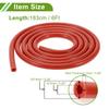 HOPESPANNER 6Ft 3/16" 5mm ID 2mm ThickNe-ss Silicone Vacuum TUB-Ing Hose High Tem-perature au-tomOt-ive Vacuum Line 1 pcs