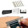 1pc Handle With 4cm Blades Accessories Kit For Leather DIY Handmade Cutting Hand Tools Set Stainless Steel Well-polished Cutters