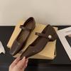 Spring Women Mary Jane Shoes Fashion Shallow Buckle Shoes Designer Vintage Ladies Casual Dress Street Style Shoes