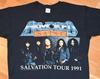 1991 ARMORED SAINT vintage rare 80's 90's Euro Tour original concert rock metal band tee t-shirt (S/M) Small Medium 1980's vtg tshirt GiFT