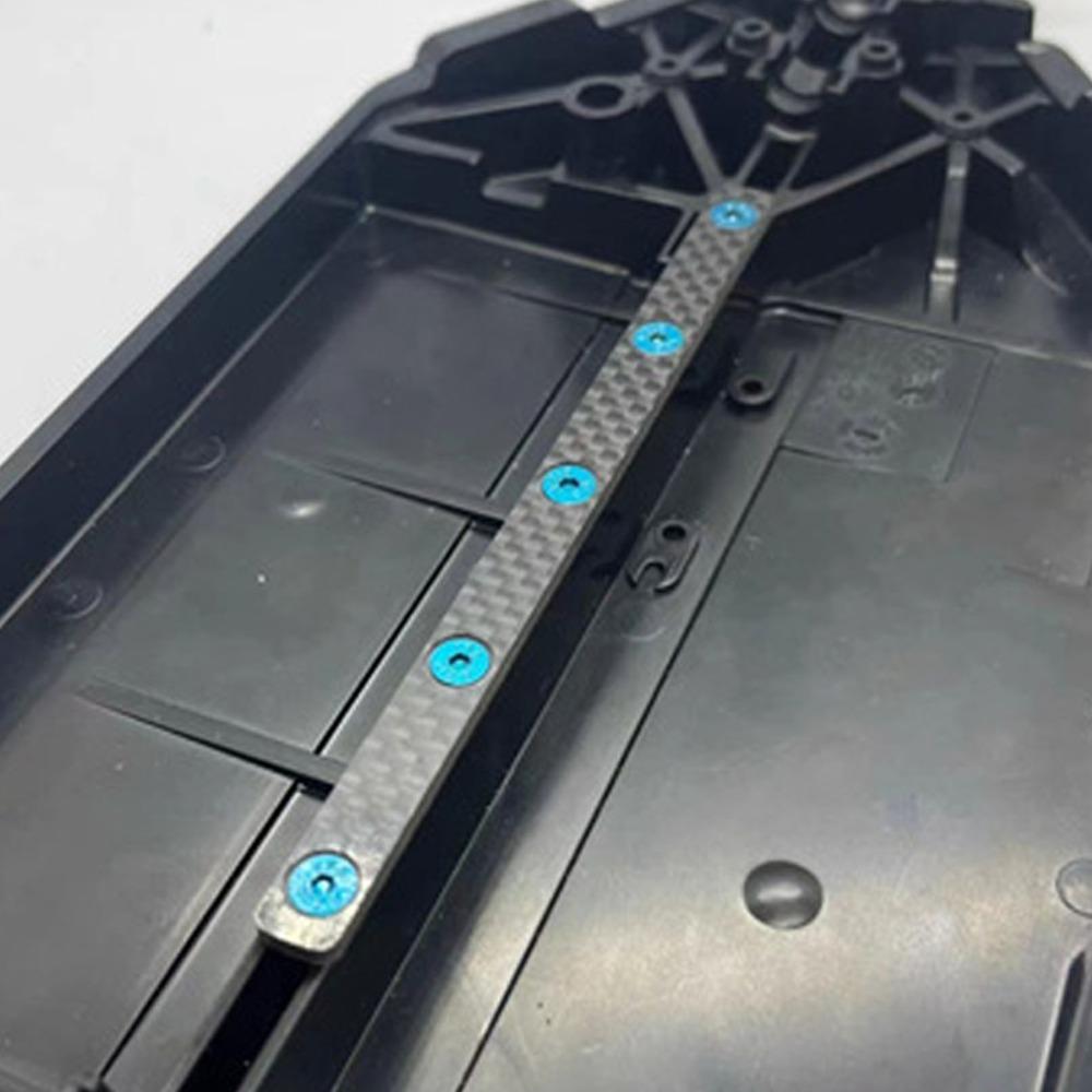 Black RC Chassis Reinforcement RC Upgrade Parts for Tamiya TT02/TT-02 1/10 RC Car For RC Cars