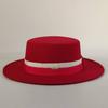 Cappelli Fedora da Donna Moda Eleganti Berretti a Cilindro Cappellini Panama Cappello con Fascia a Nastro per Chiesa Matrimonio Cappelli da Uomo donna di lusso