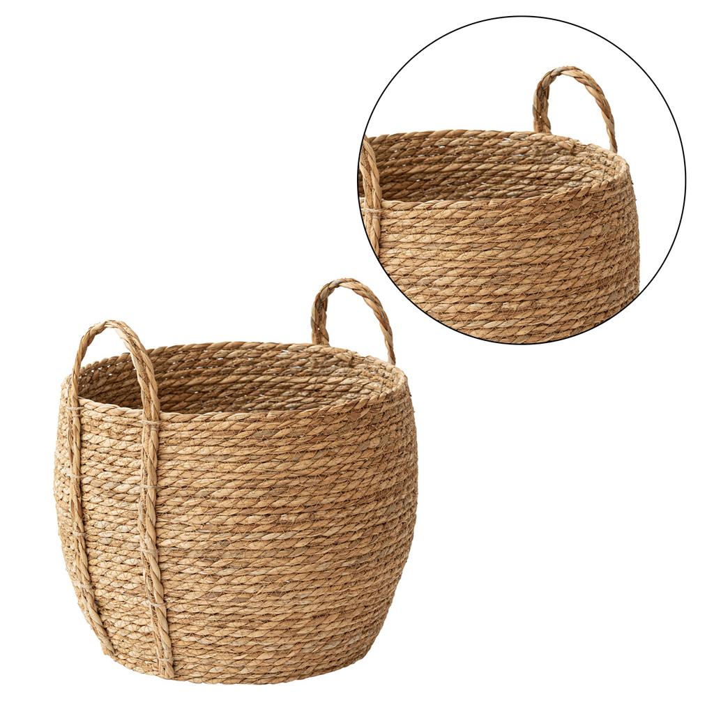 Slaměný koš na rostliny Vnitřní tkané květináče pro květináče Květináče Květináče Dekorace Koš na prádlo Domácnost