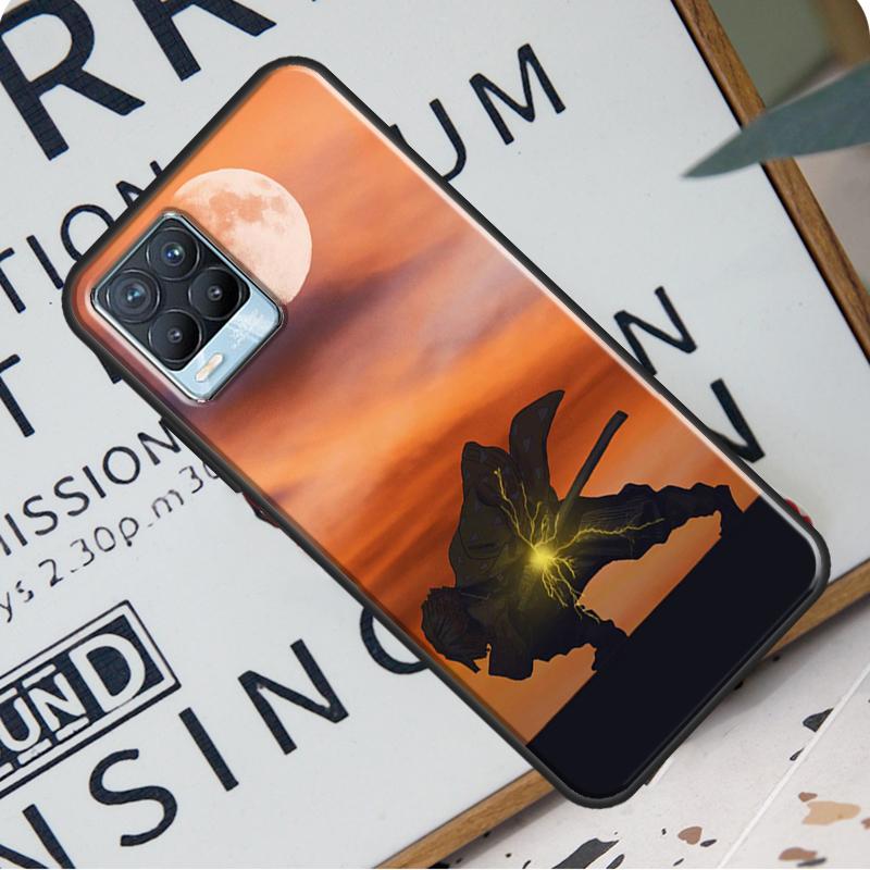 Zenitsu Demon Slayer For Realme GT Neo 2 GT Master C21 C3 8i 7 8 Pro Case Cover For OnePlus 9R 8T Nord2 9 Pro