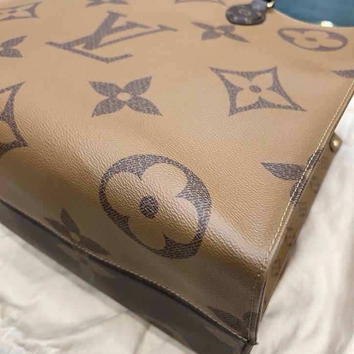 [Tweedehands] Louis Vuitton Onthego GM 'Bruin Monogram Canvas/Bruin Monogram Reverse Canvas' - Zeer Goed #1MX8MJX