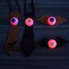 Adjustable Straps Gold Dust Bat Bow Tie Spooky Halloween Tie Props  Themed Events