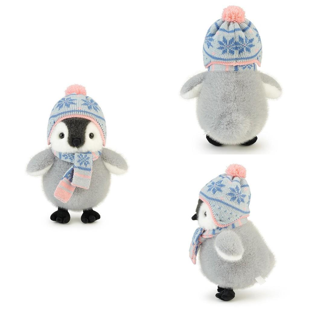 Wear Scarf Hat Penguin Plush Toy Soft Teddy For Kids Bedtime Gift