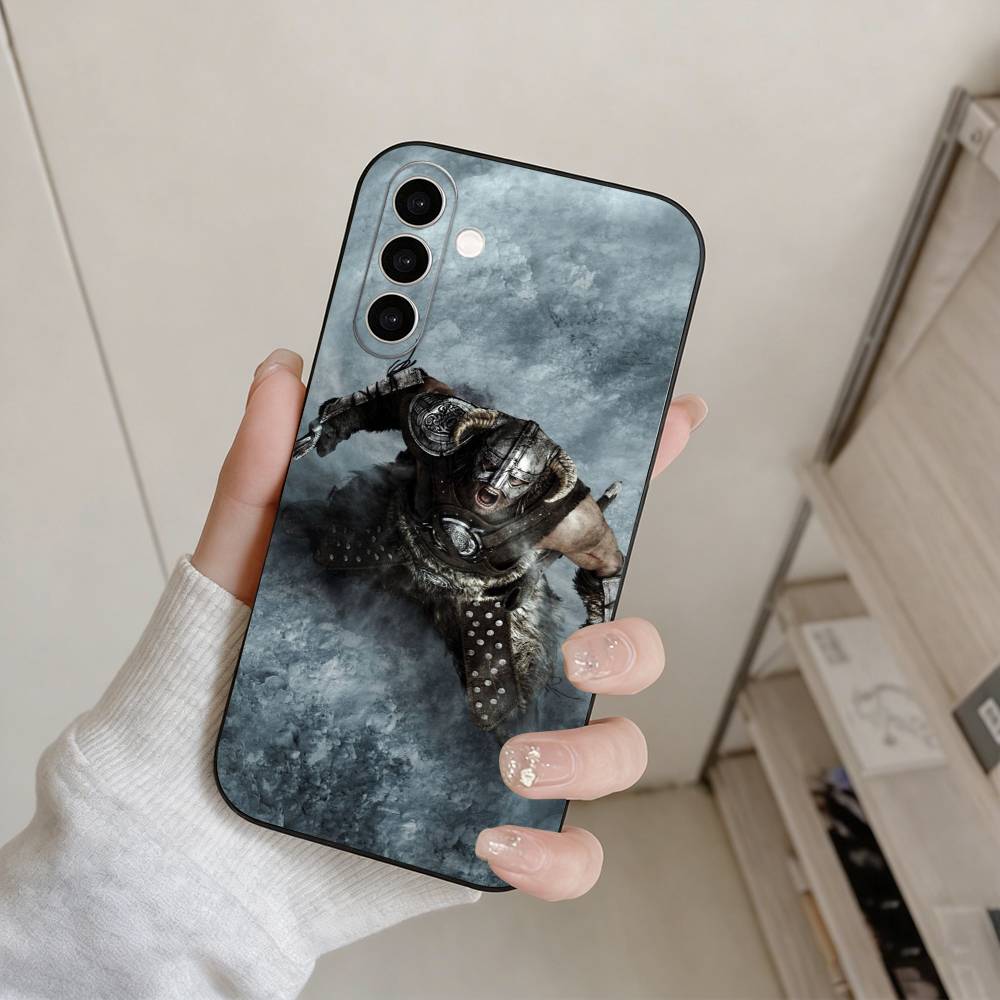 The Elder Scrolls- TES Phone Case For Samsung Galaxy A73,A72,A71,A70,A53,A52,A51,Others Soft Black Cover Samsung a11